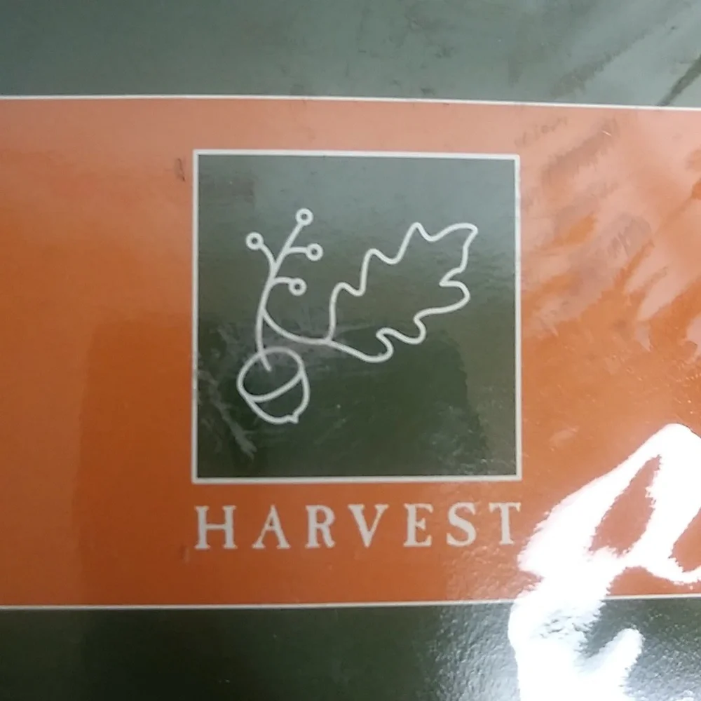Harvest new tablecloth